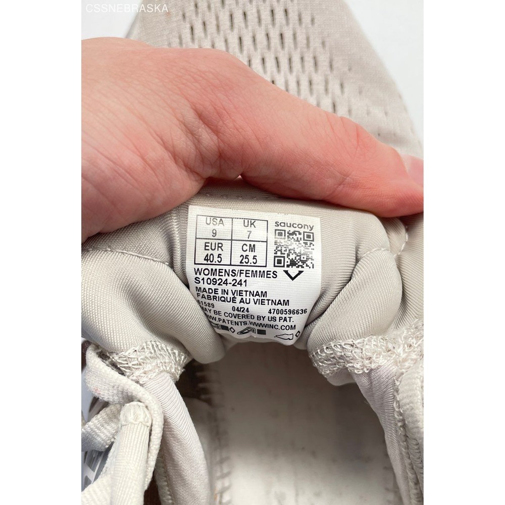 Saucony Purple | White Women's Ride 17 Running Shoes‎ S10924-241 - Size 9 - Picture 12 of 12